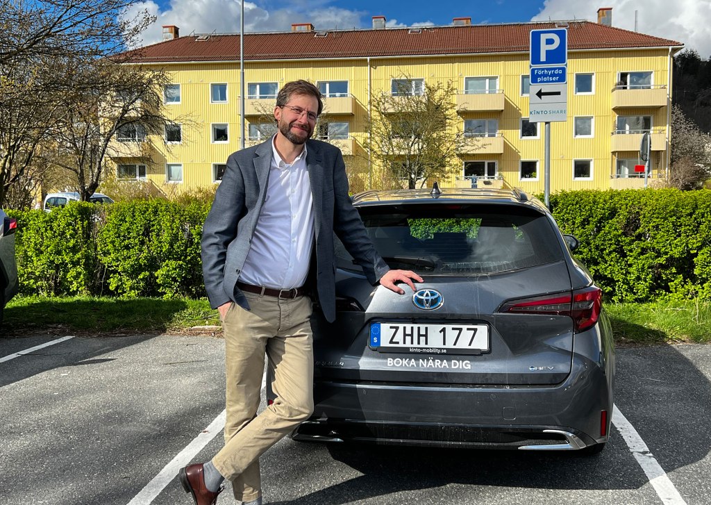 Job van Eldijk skippar bilen