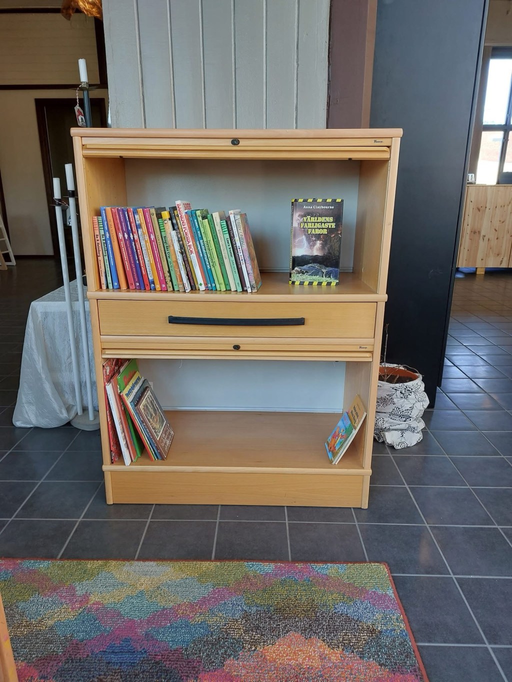 Gratis minibibliotek på Kafé&nbsp;Calabash