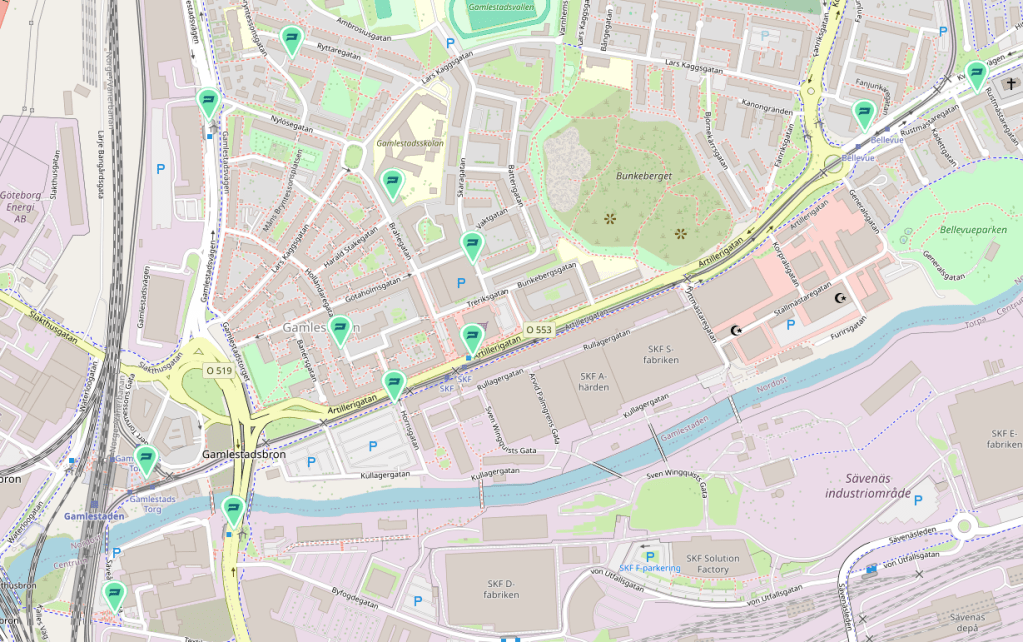 Tre nya bilar till Gamlestadens bilpooler