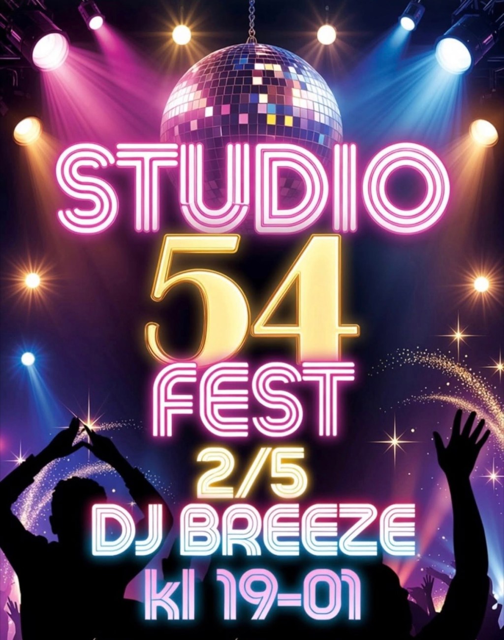 2 maj: Studio 54-fest hos&nbsp;Glenn